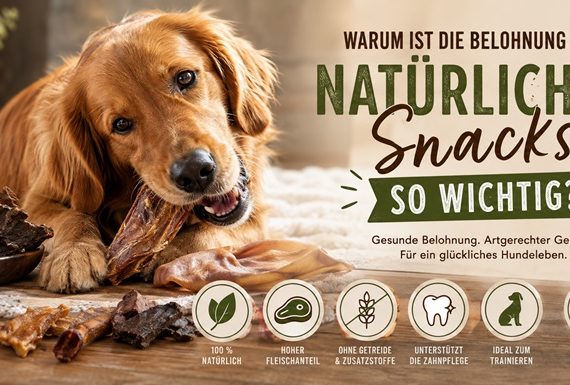 Warum ist die Belohnung mit natürlichen Snacks so wichtig?