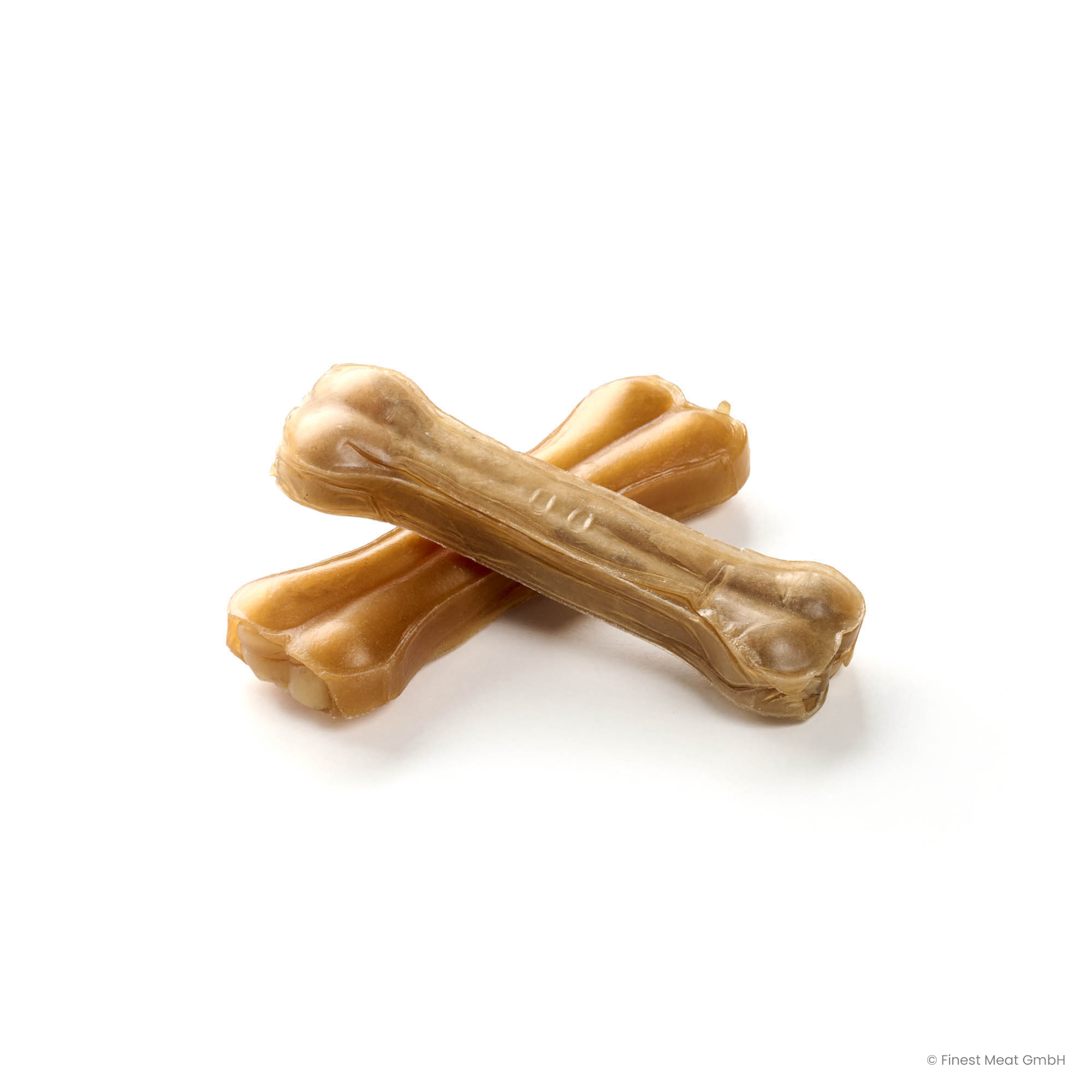 Büffelknochen 60g ca. 13cm - Büffelhaut-Kauknochen für Hunde