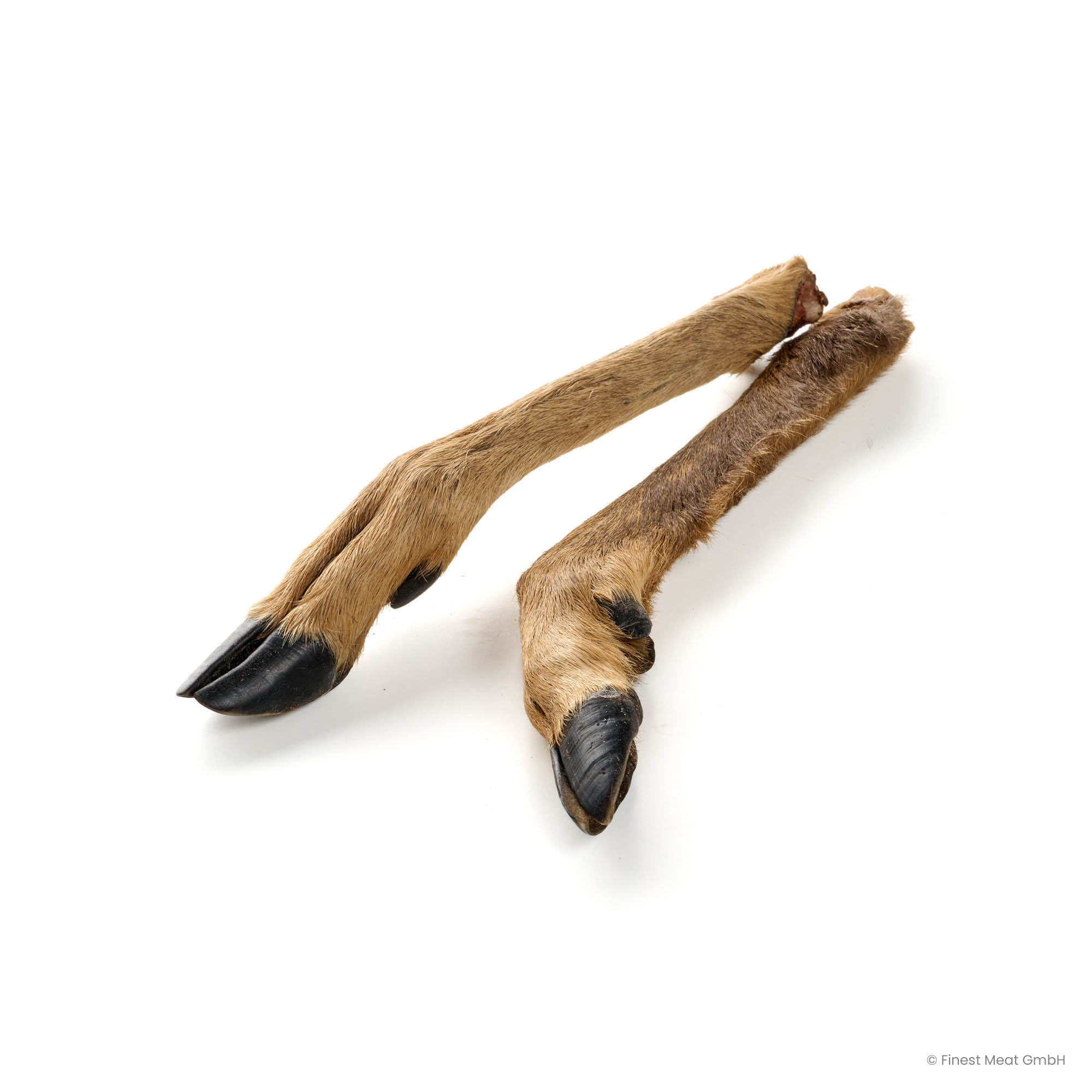 Reh-Unterbein mit Fell für Hunde – Naturkauartikel