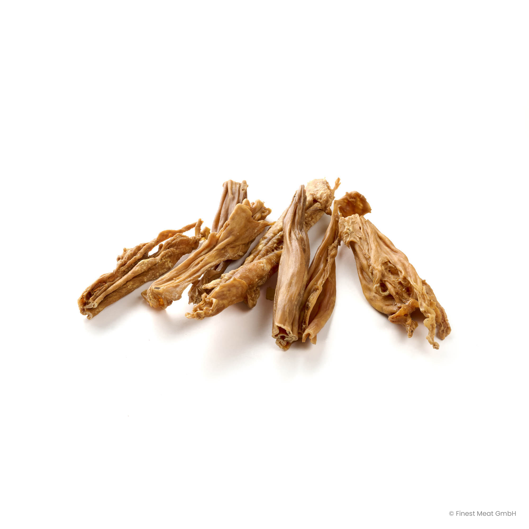 Gerollte Kaninchen-Haut für Hunde – Weicher Naturkauartikel