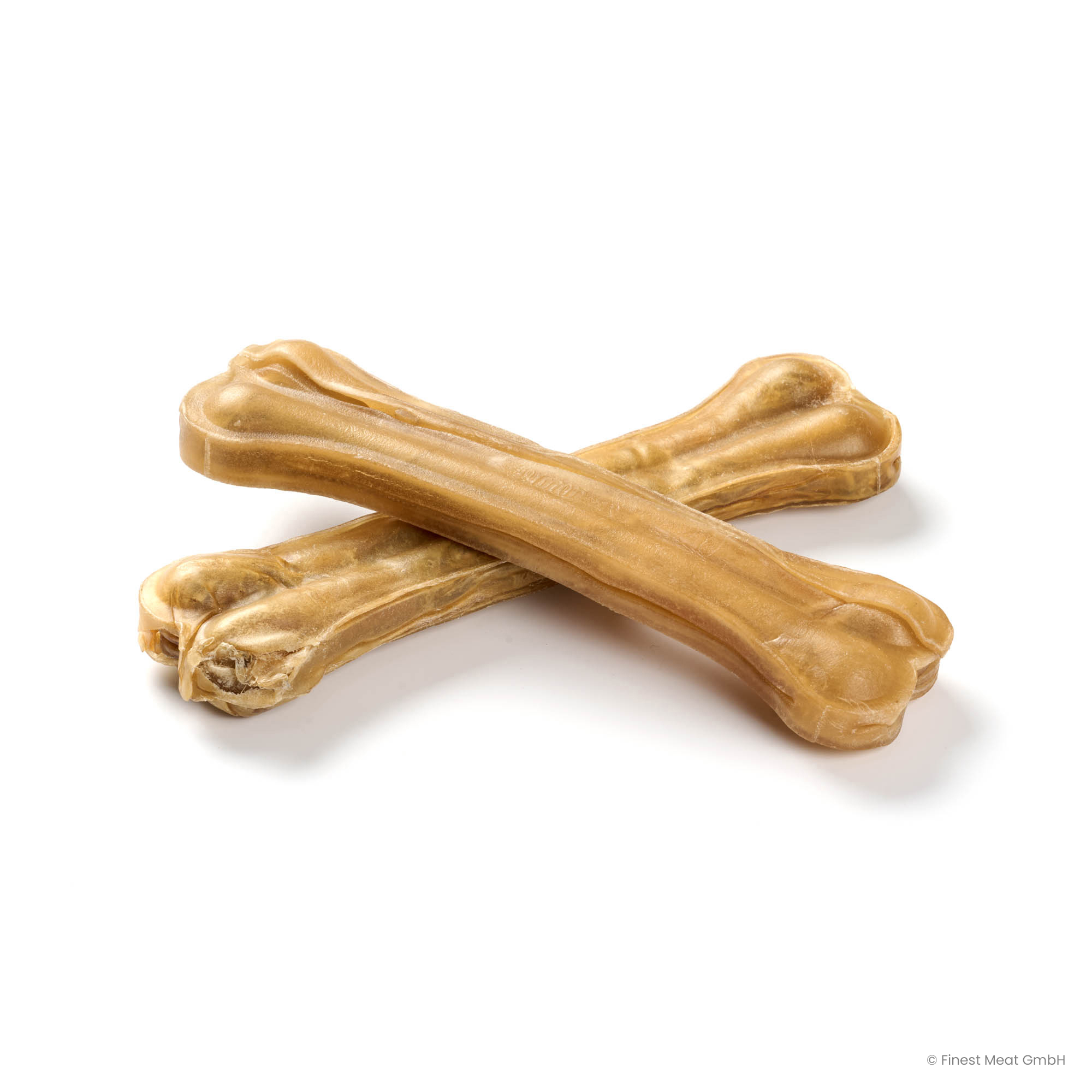 Büffelknochen 140g-180g ca. 21cm - Büffelhaut-Kauknochen für Hunde